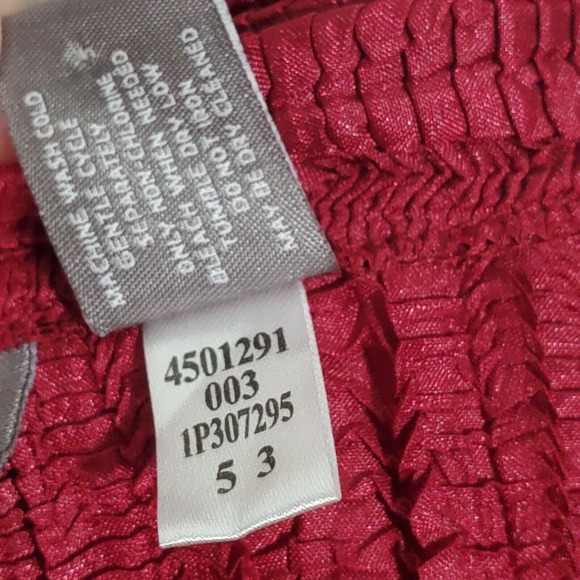 Chico’s Travelers Cardigan Women 3 (XL) Textured Open‎ Front Layering Casual - Picture 5 of 11